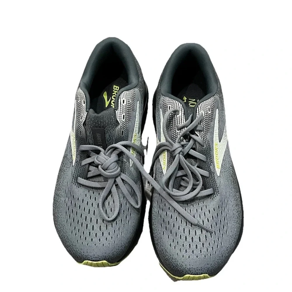Brooks Gray Ghost 16‎ Neutral Cushion Men's Athletic Shoes Size 11 Extra Wide 4E